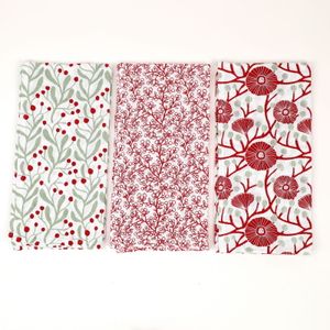 Camellia Cotton Kitchen Towels (Set of 3) 4