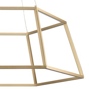 Minimalist 23.25'' Wide Integrated LED Chandelier - Soft Gold 4
