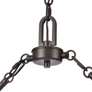 Marion 36'' Wide 3-Light Linear Chandelier - Oil Rubbed Bronze 3