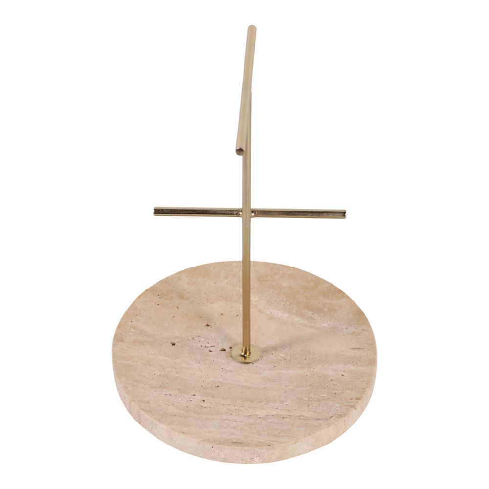 HEWITTMOOR TAN JEWELRY STAND 8 (IN)