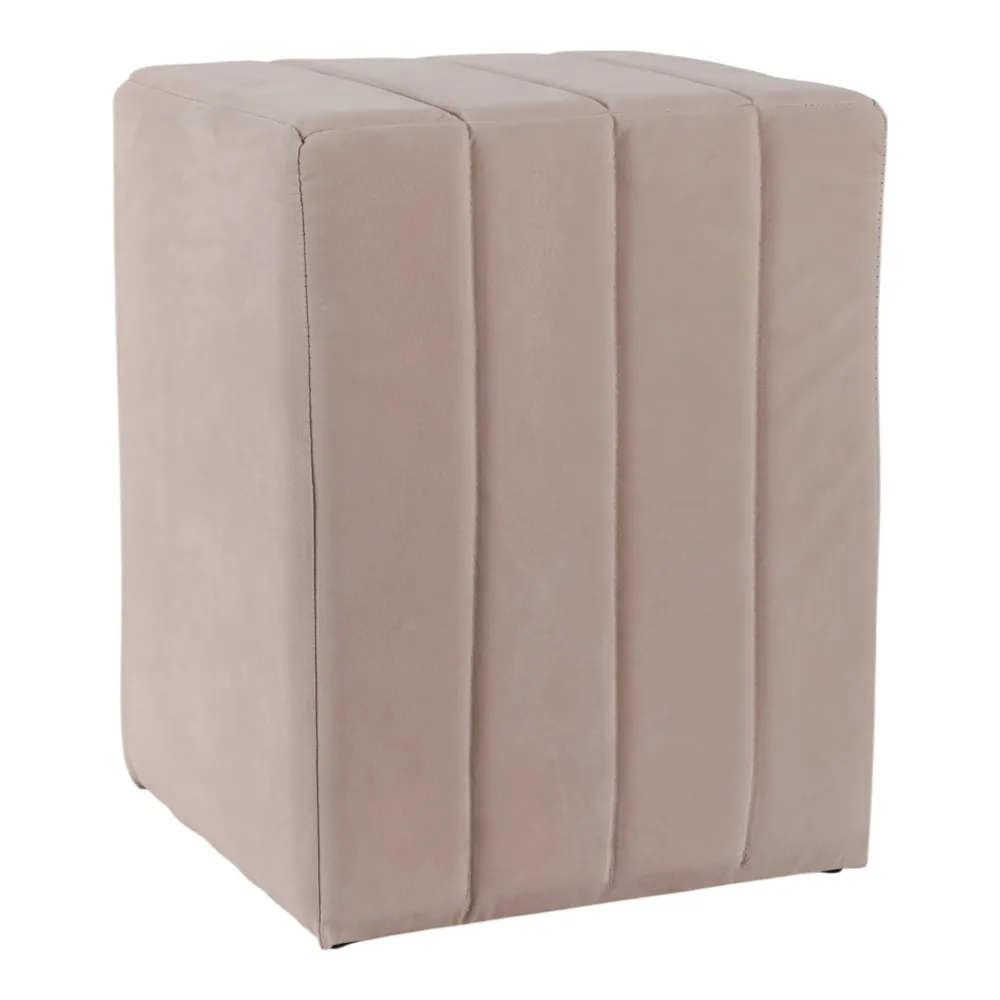 BRAECLIFF TAN OTTOMAN 19 (IN)