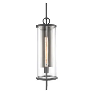 Hopkins 30″ High 1-Light Outdoor Sconce - Charcoal Black 3