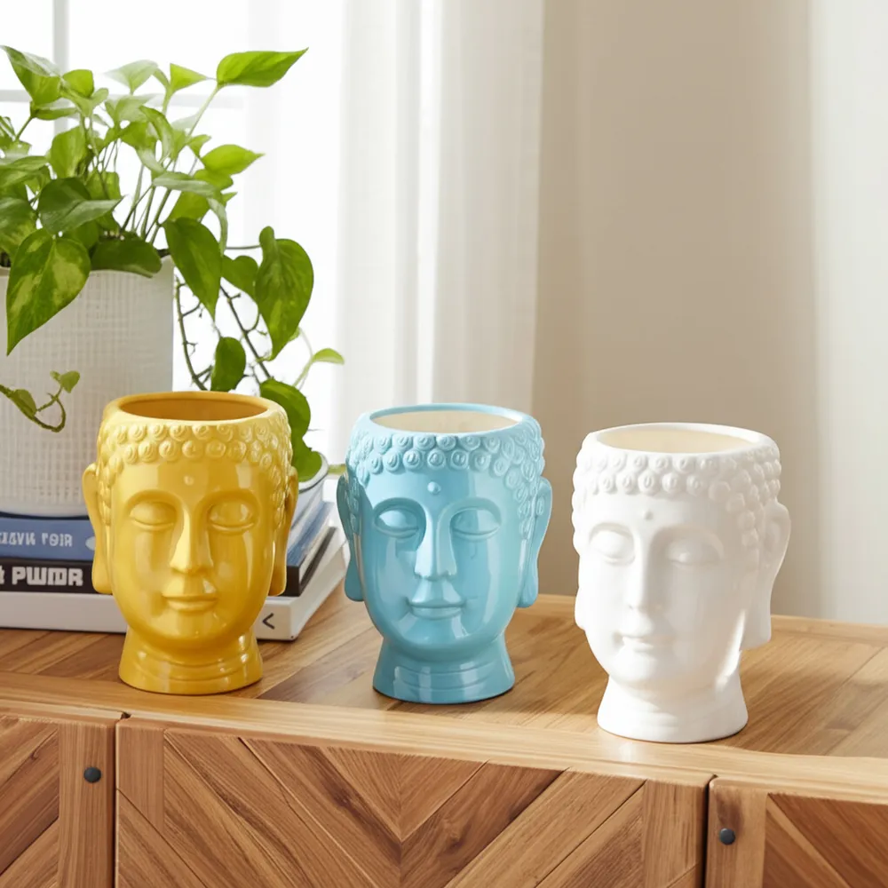 HALFORDRIDGE SET OF 3 YELLOW CANDLE 9 (IN)