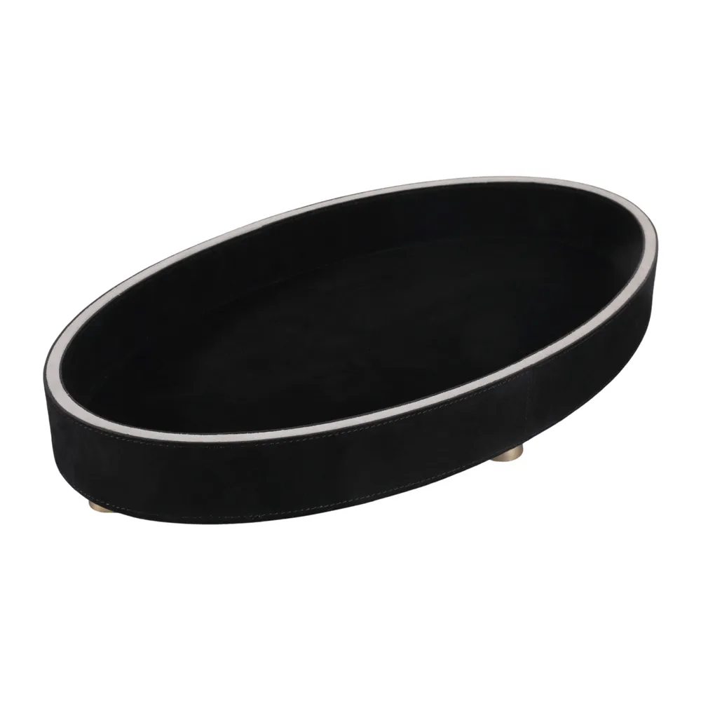 DEWEYLAKE BLACK TRAY 3 (IN)