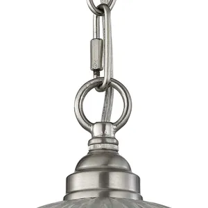 Liberty Park 9'' Wide 1-Light Mini Pendant - Brushed Nickel 3