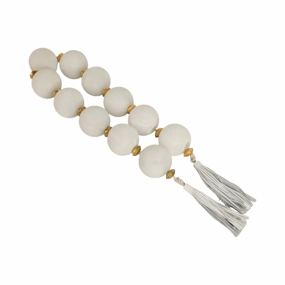 CALVINDALE IVORY BEAD 3 (IN)