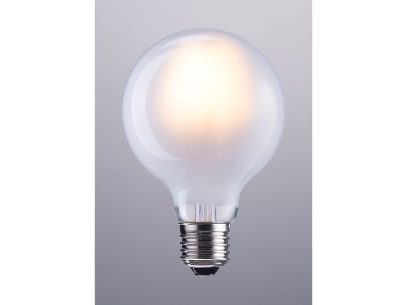 E26 G80 6W 110x80mm LED Light Bulb Frosted White 1