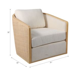 THORNTONHOLM IVORY CHAIR 32 (IN) 8