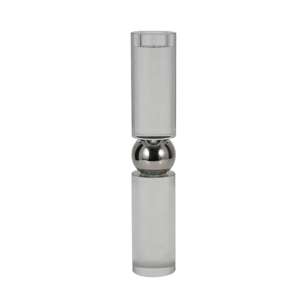 VERAFORD CLEAR CANDLESTICK 15 (IN)