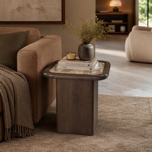 CALDALE BROWN TABLE 20 (IN) 9