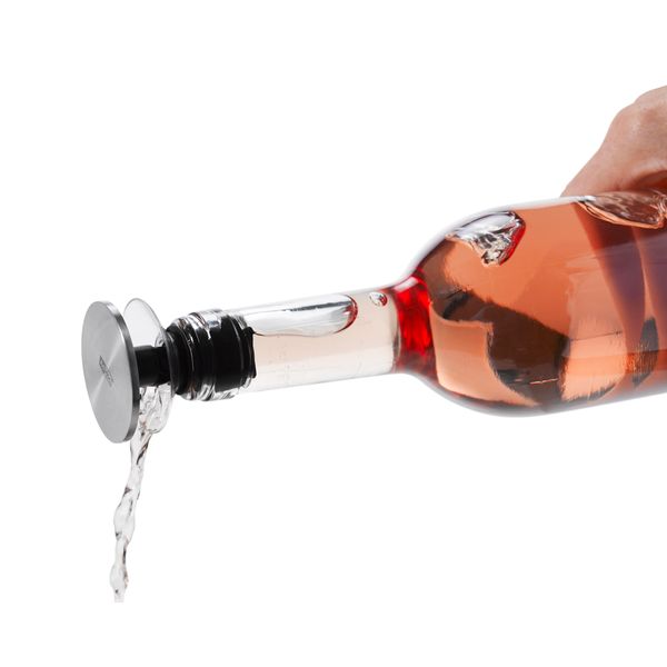 ADHOC CHAMP Champagne Pourer & Stopper 4.5x5.5cm/1.7x2