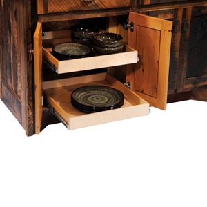 Barnwood 60" Kitchen Island - Artisan Top 4