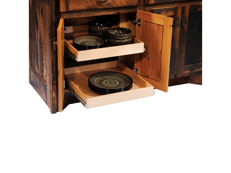 Barnwood 60" Kitchen Island - Artisan Top 4