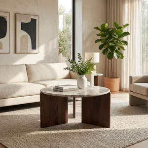 HALSEYCLIFF BROWN COFFEE TABLE 18 (IN) 12