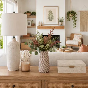 WOODSONVIEW PINK VASE 9 (IN) 10