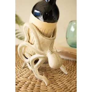 Cast Iron Octopus Wine Bottle Holder 5