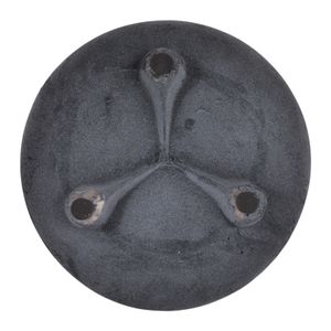 WELDONCREST LEMON DISTRESSED CANDLE 4 (IN) 9