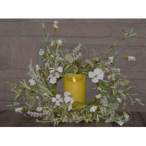 Misty Morning Candle Ring 4.5in 1