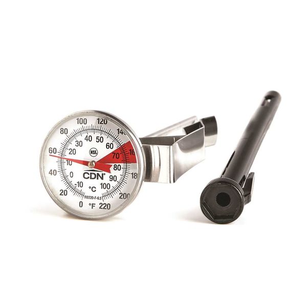CDN Thermometer, Dial, Beverage/Frothing Small ProAccurate InstaRead