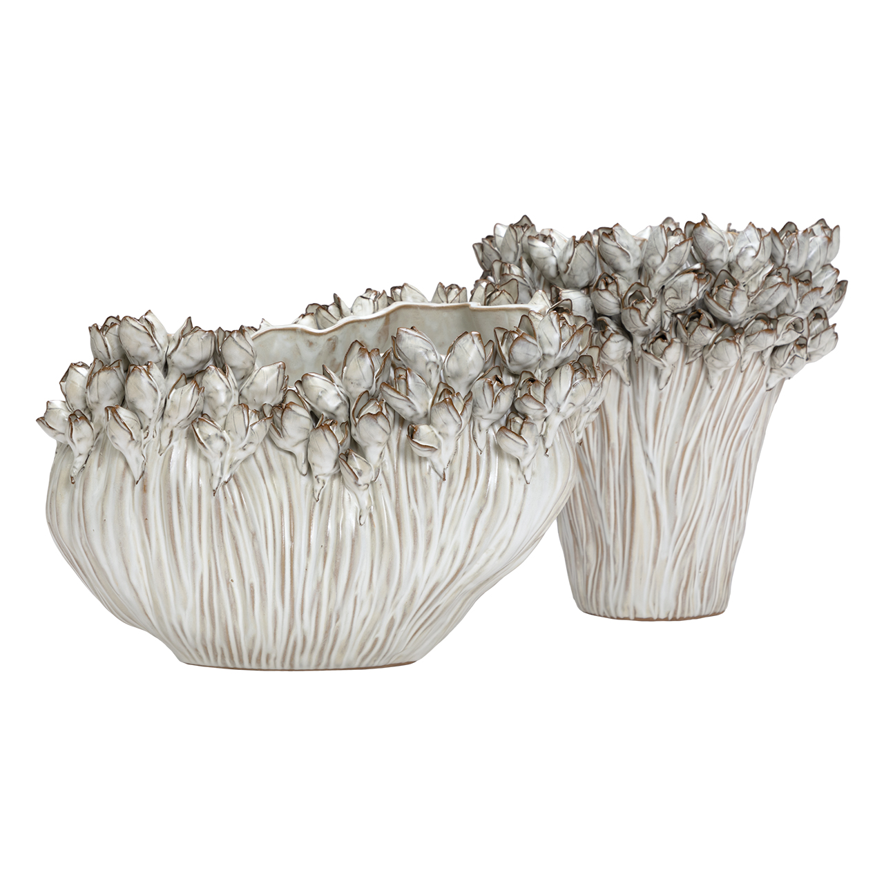 Arlen Natural Short Vase 8