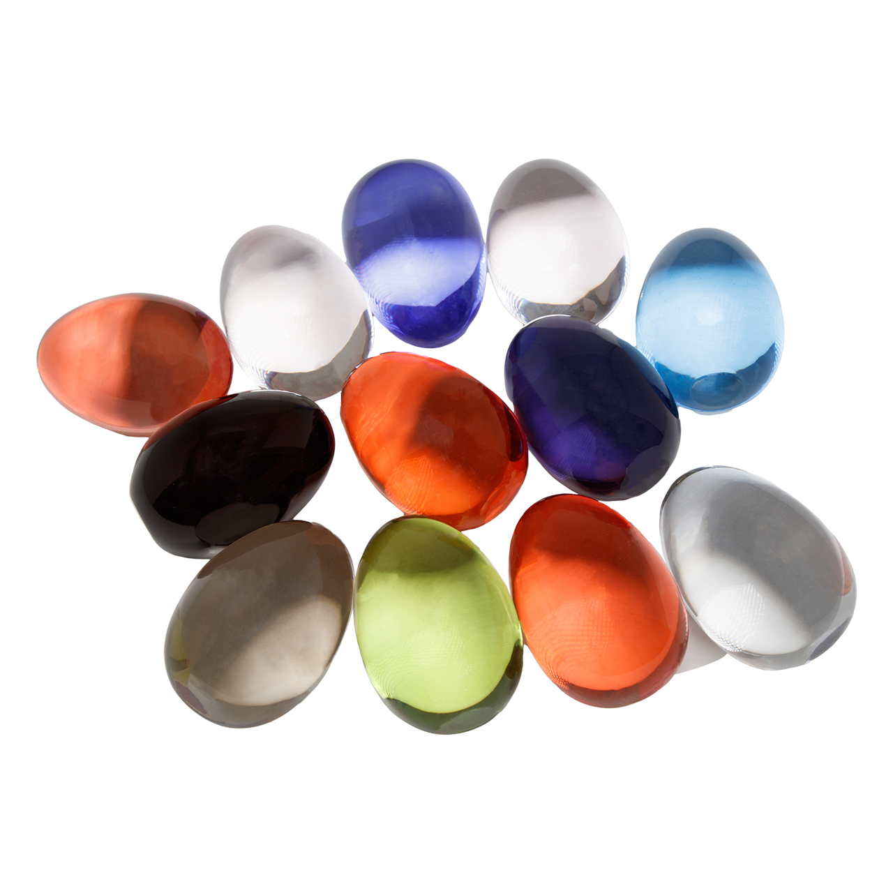 Chroma Acrylic Eggs -Set 12 5