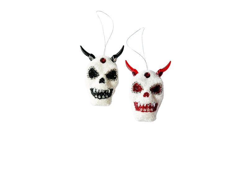 4.5 BEAD SKULW/HORN AST RD/BLK 1