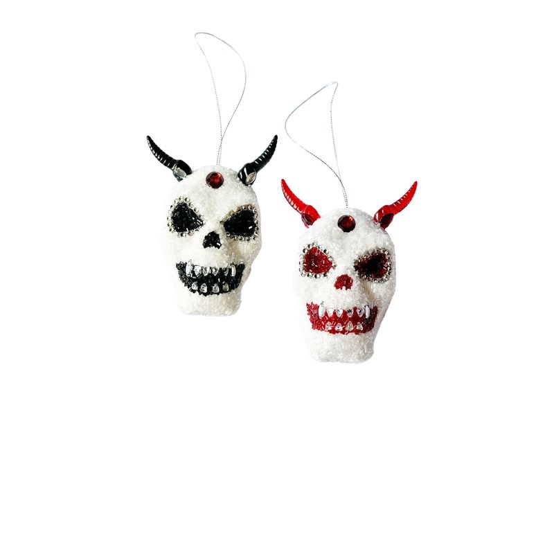 4.5 BEAD SKULW/HORN AST RD/BLK