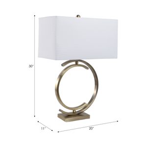 TATUMCREST BRONZE LAMP 30 (IN) 7