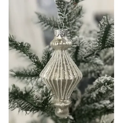 Christmas Diamond Ornament 2x5in