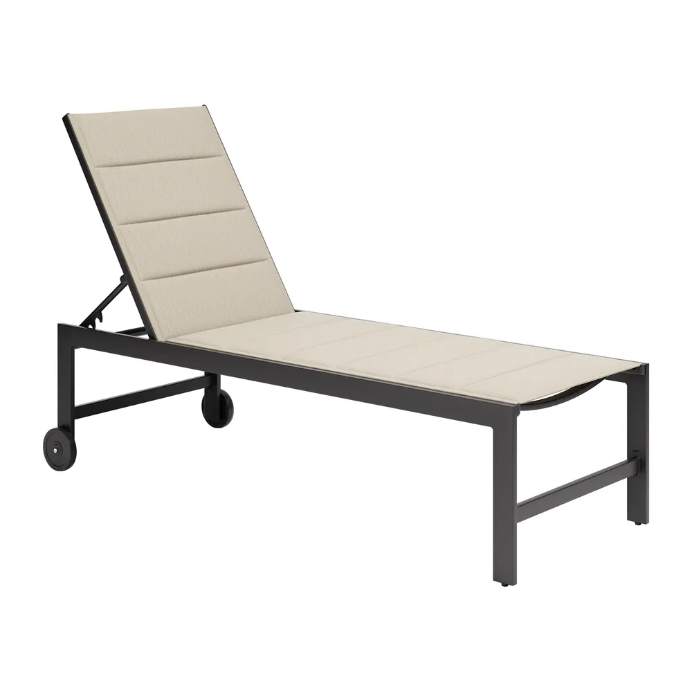 Costa Chaise Lounge Beige