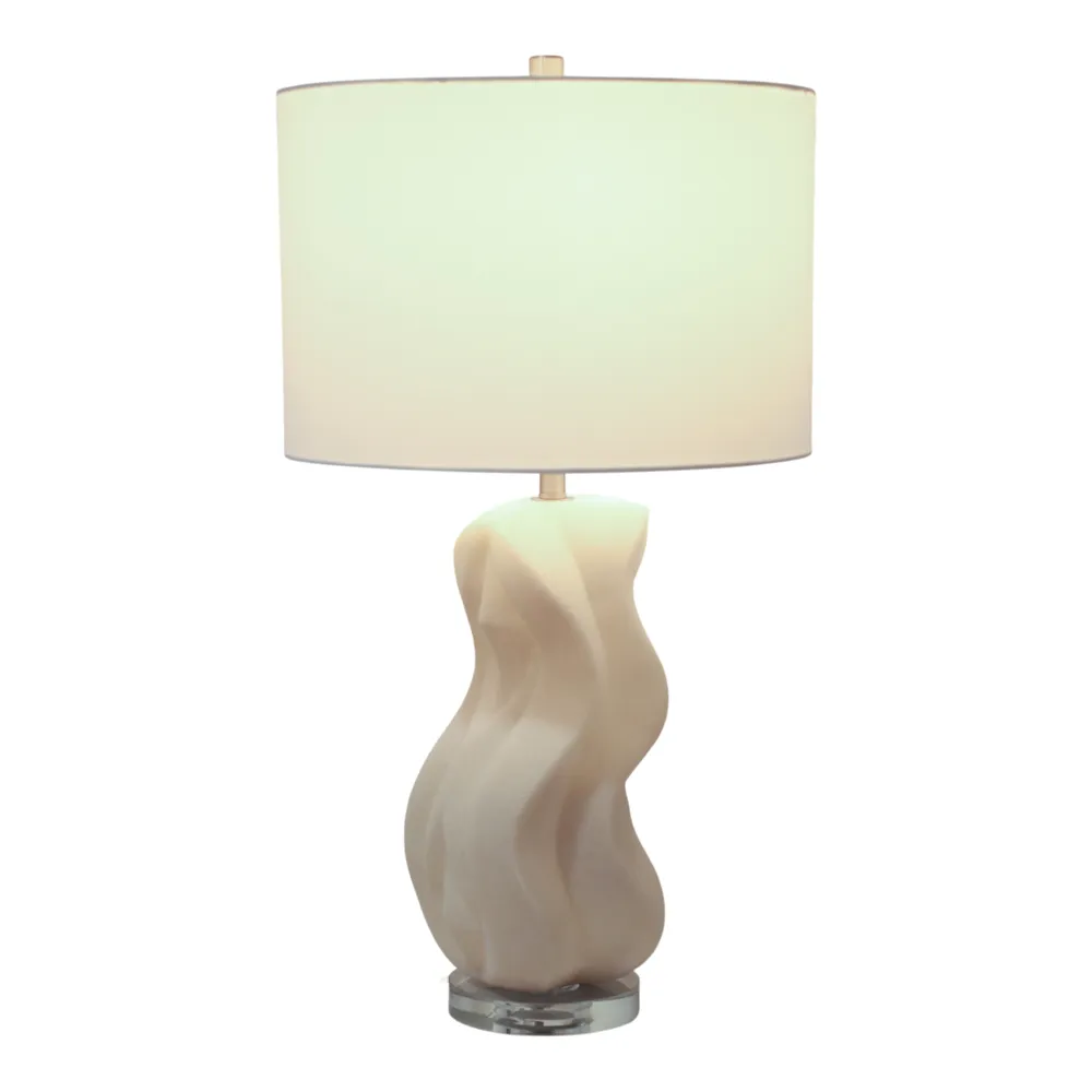 SLATECROSS WHITE LAMP 28 (IN)