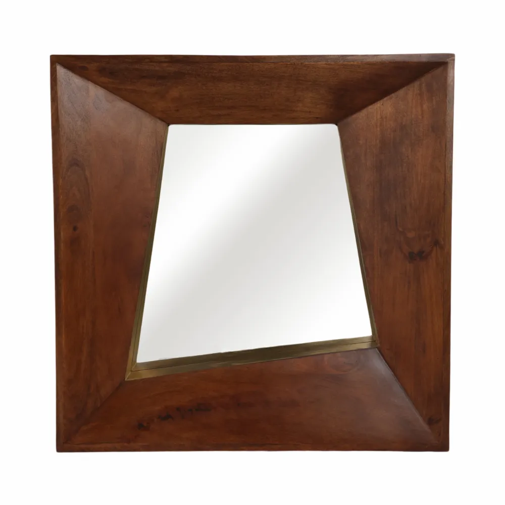 BARLOWGROVE BROWN MIRROR 36 (IN)
