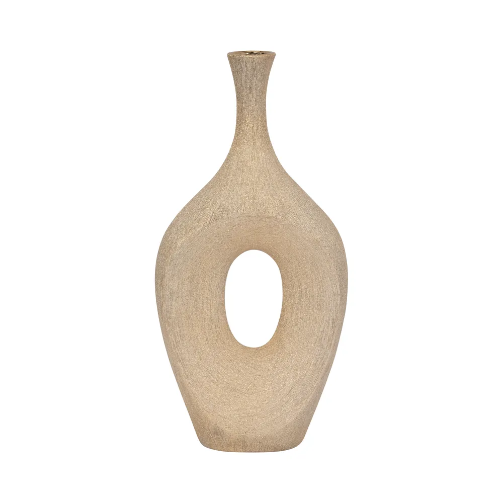 DUTTONRIDGE GOLD VASE 19 (IN)
