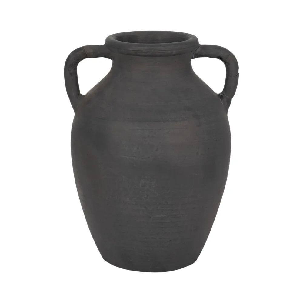 DRAKEWELL BLACK VASE 13 (IN)