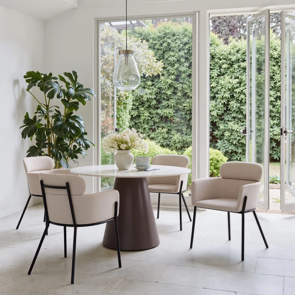 Bremor Dining Chair Beige