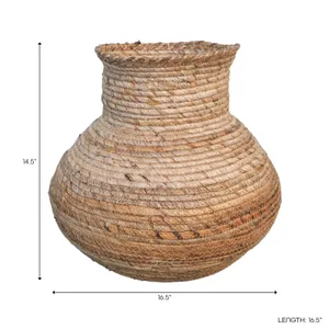SPARROWCROSS TAN VASE 15 (IN) 10