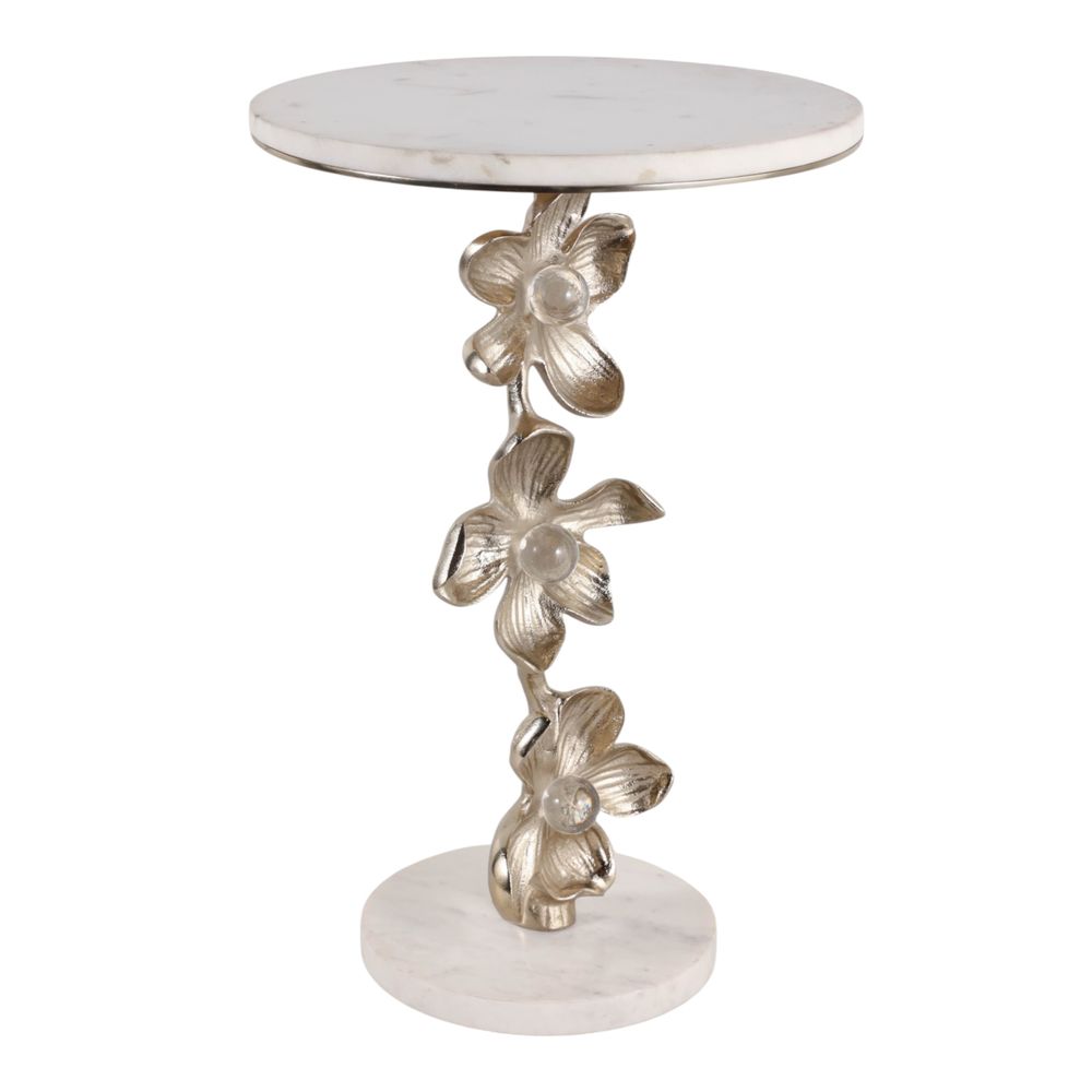 ETHANLAKE WHITE TABLE 22 (IN)