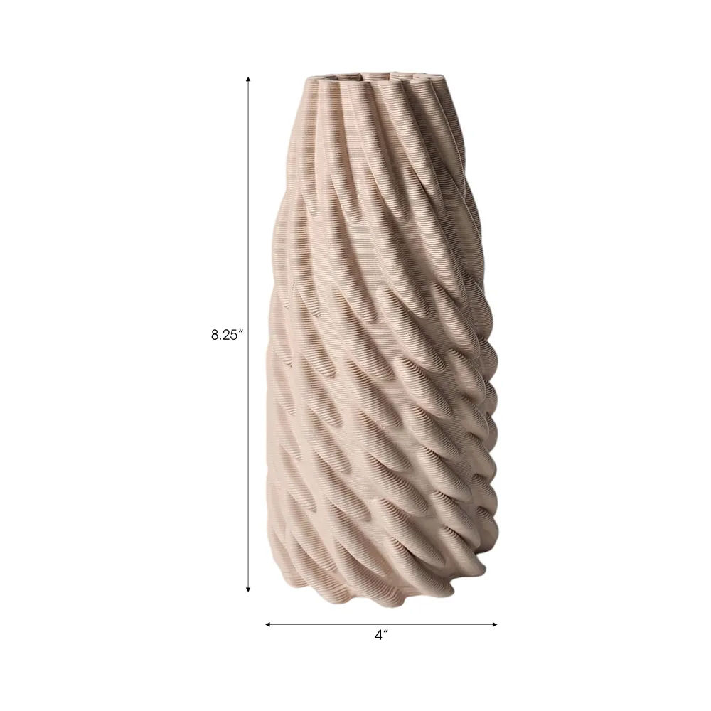WOODSONVIEW PINK VASE 9 (IN)