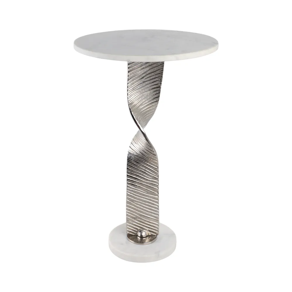 DENTONWIND SILVER TABLE 25 (IN)
