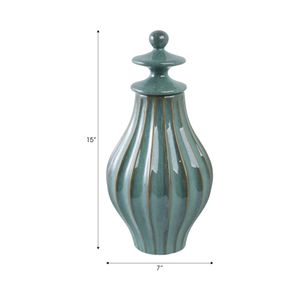 CALEWIND BLUE JAR 15 (IN) 10