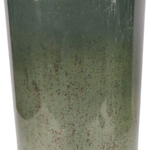CAMDENBEACH SET OF 2 BLACK GLASS VASES 22 (IN) 7