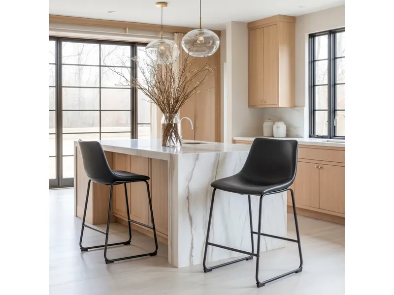 Smart Counter Stool Black 10