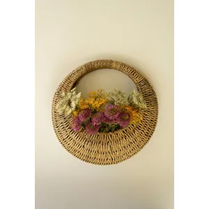 Woven Vine Wall Basket 1