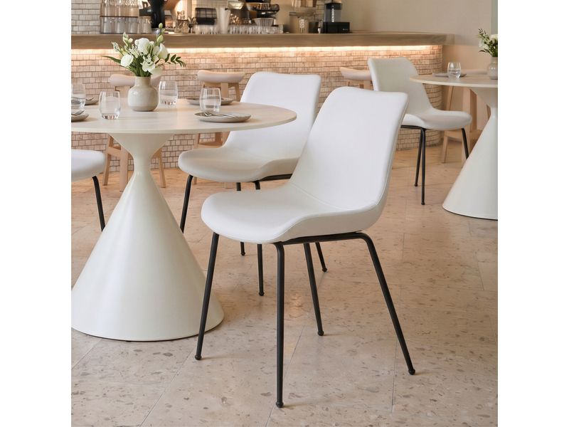 Byron Dining Chair White 2