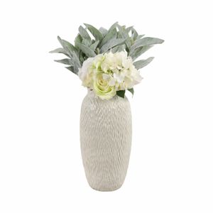 BENNETSIDE WHITE VASE 15 (IN) 3