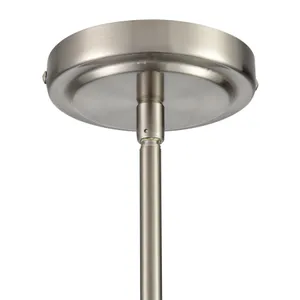 Astoria 28″ Wide 5-Light Chandelier - Brushed Nickel 7