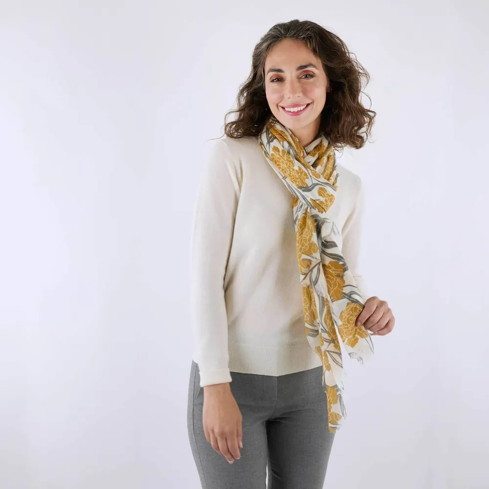 Marigold Featherweight Scarf