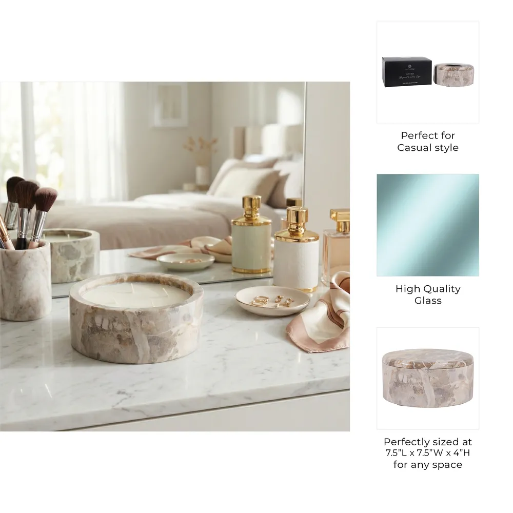 STONELEY HAVEN BERGAMONT & CLARY CANDLE 4 (IN)