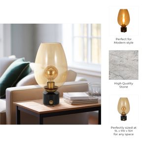 GLENNSIDE GOLD LAMP 16 (IN) 10