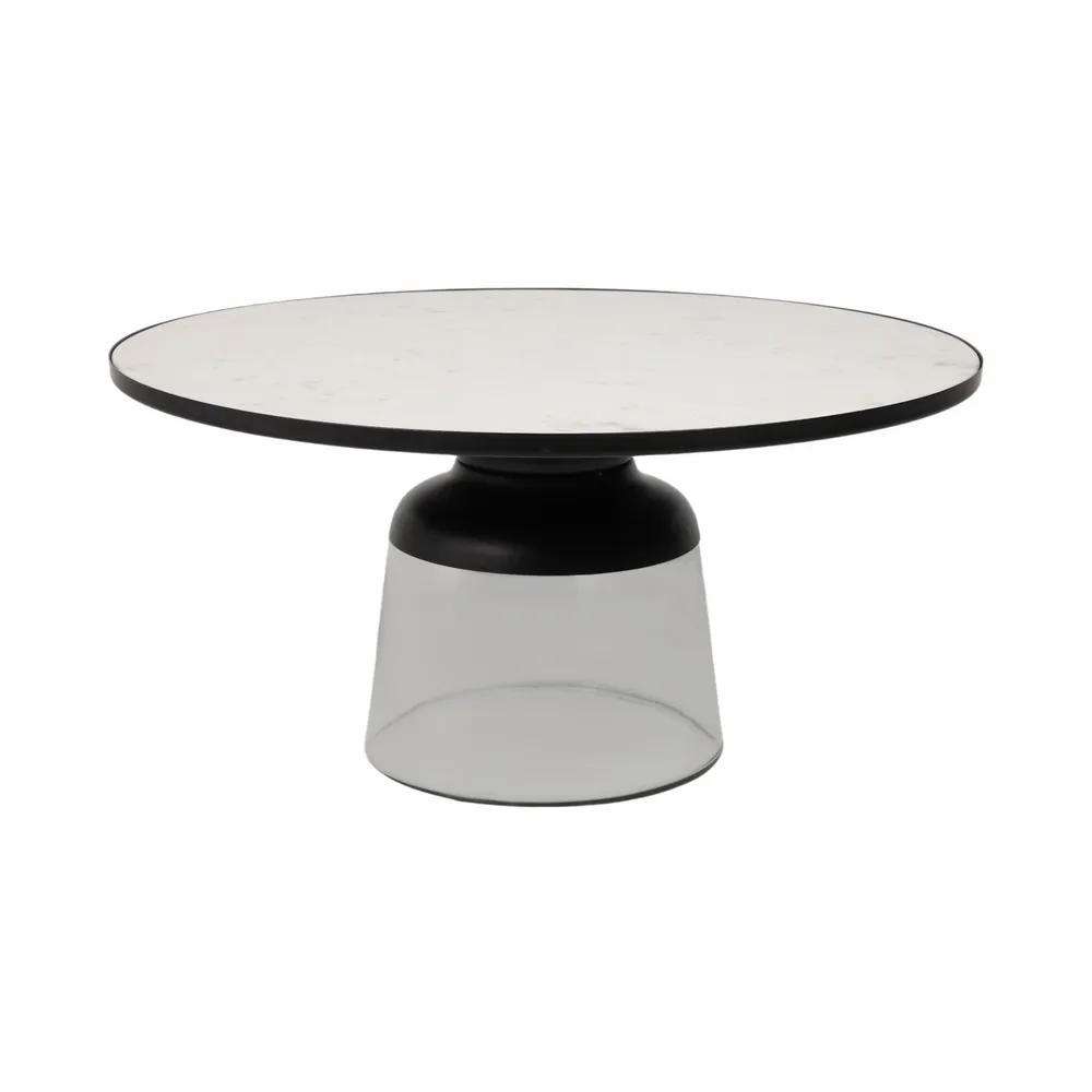 PEARLGROVE CLEAR COFFEE TABLE 17 (IN)